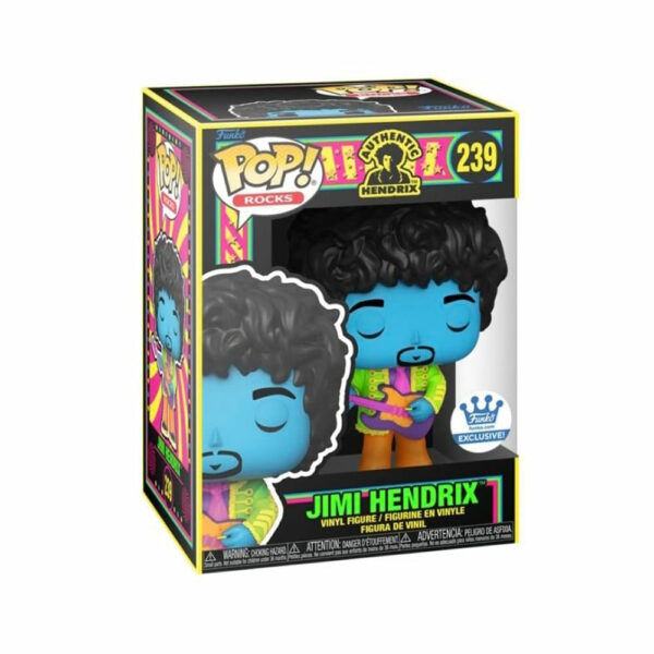 239 音樂系列 吉米藍臉黑光版 FUNKO SHOP貼