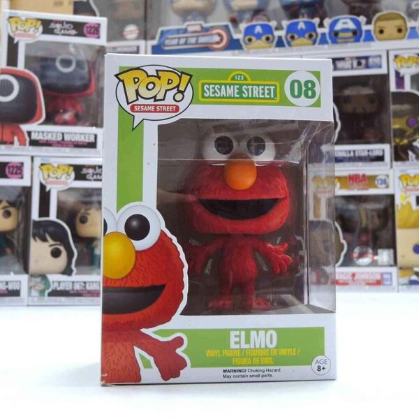 POP #08  ICONS 芝麻街 ELMO 稀有絕版品