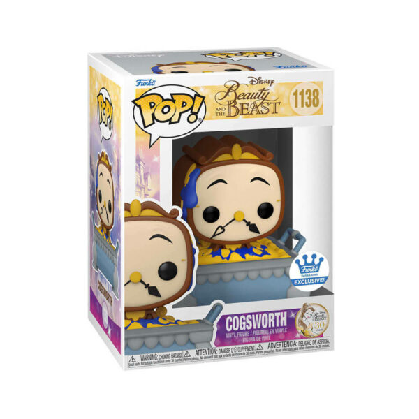 POP #1138 迪士尼 美女與野獸 葛士華 時鐘管家 FS限定