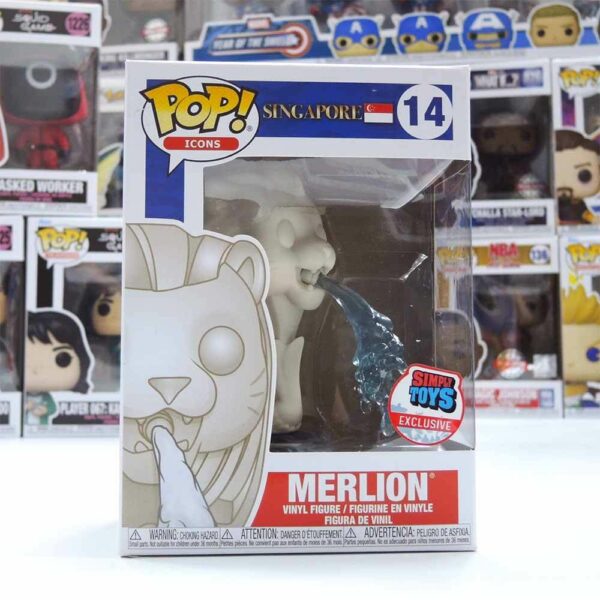 POP #14 ICONS 魚尾獅 新加坡 SIMPLYTOYS限定