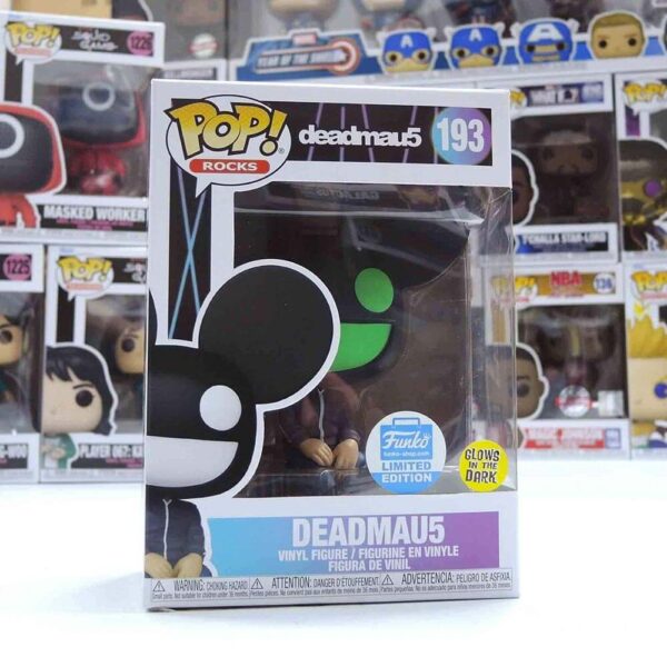 POP #193 百大DJ 嘴砲王 鼠來寶 Deadmau5 夜光版 FS限定