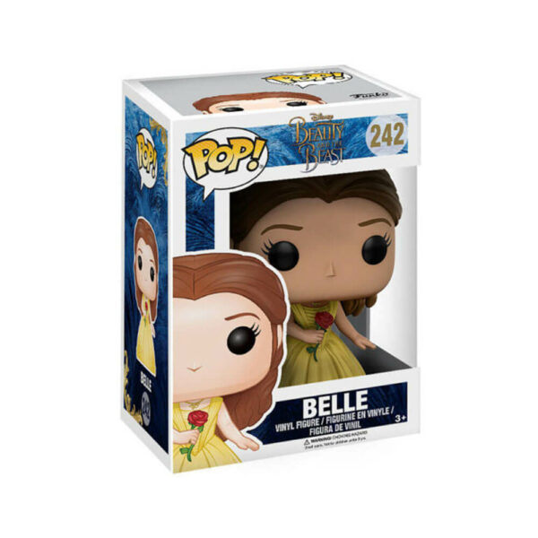POP #242 迪士尼 美女與野獸 電影真人版 貝兒拿玫瑰