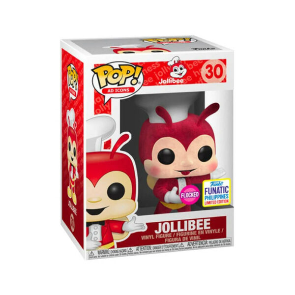 POP #30 菲律賓速食界霸主 快樂蜂 JOLLIBEE 植絨版