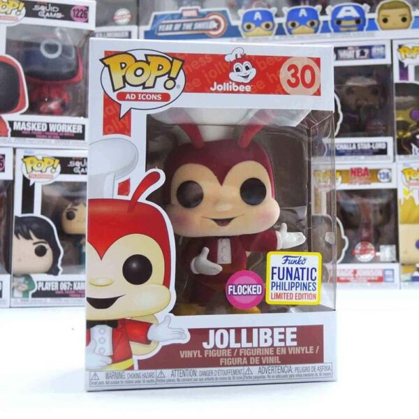 POP #30 菲律賓速食界霸主 快樂蜂 JOLLIBEE 植絨版