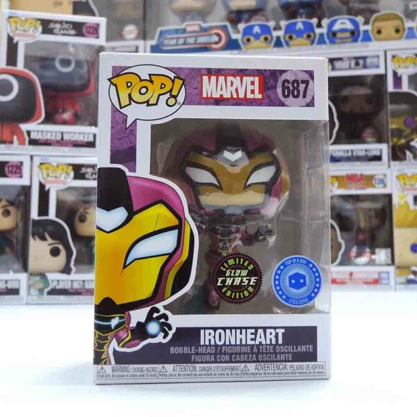 POP #687 漫威 鋼鐵心 ironheart  CHASE版 PIAB限定