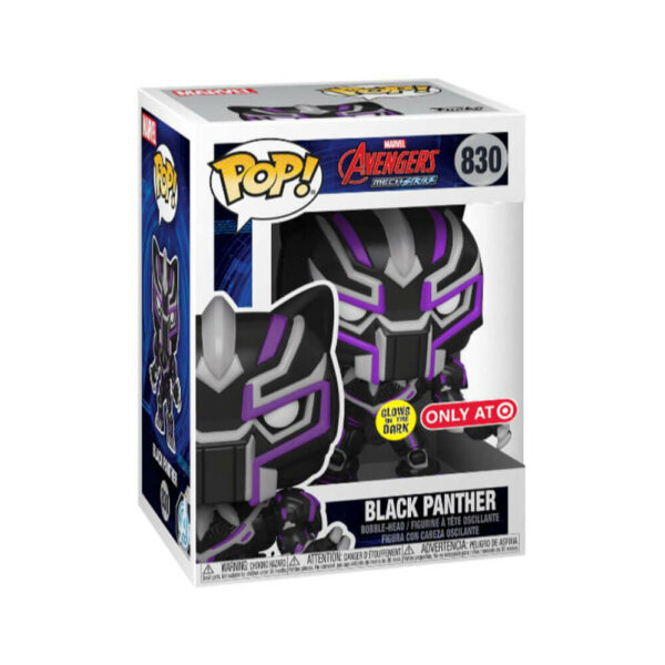 POP #830 漫威  漫威機甲 黑豹 夜光版 Target限定