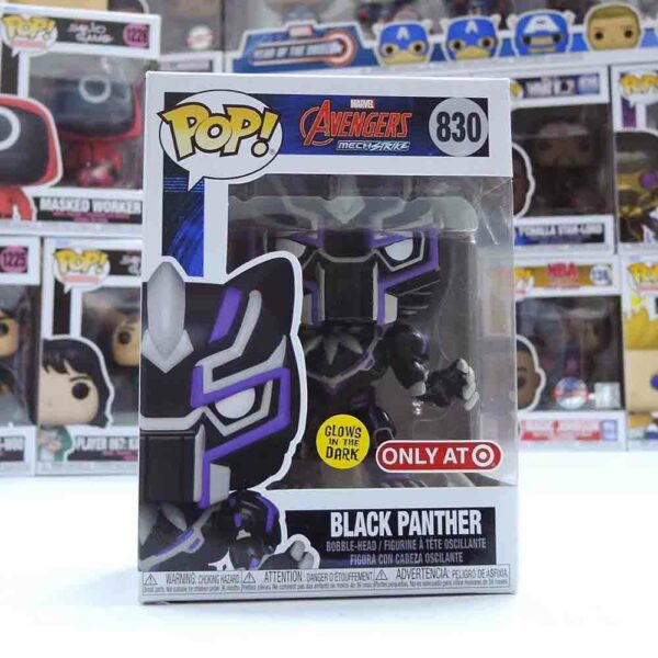 POP #830 漫威  漫威機甲 黑豹 夜光版 Target限定