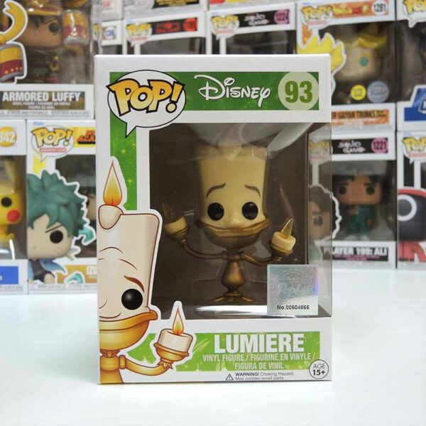 #93 迪士尼 美女與野獸 盧米亞 燭台管家 LUMIERE