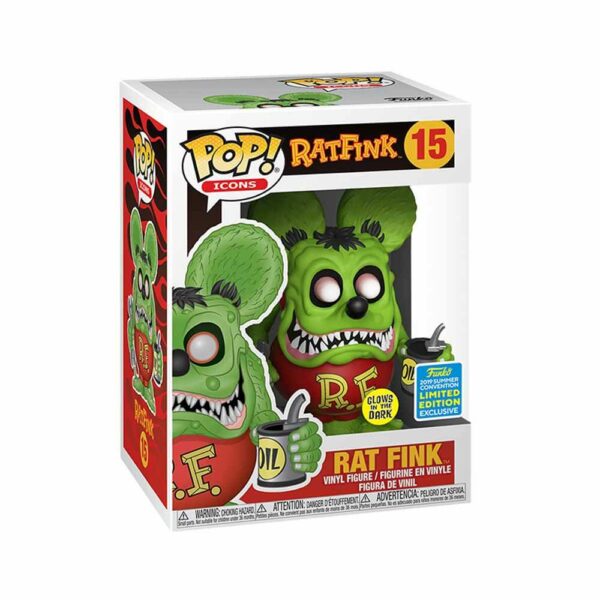 #15 AD ICONS RAT FINK 夜光版