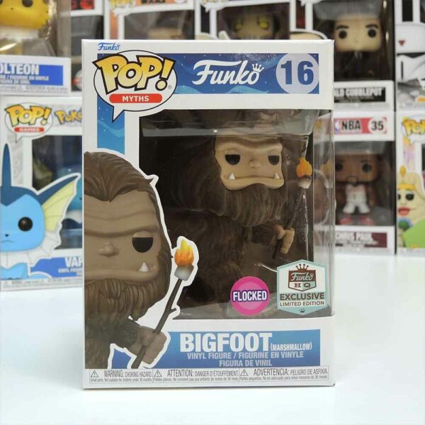 #16 FUNKO Bigfoot大腳怪 w/拿火把 植絨版