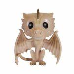 #22 TV 冰與火之歌 權力遊戲 viserion 乳黃色的龍 (盒況有一邊泛黃，請自行斟酌)