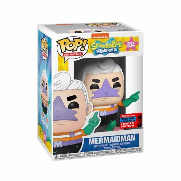 #834 動畫 海綿寶寶 MERMAIDMAN海超人