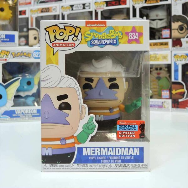 #834 動畫 海綿寶寶 MERMAIDMAN海超人