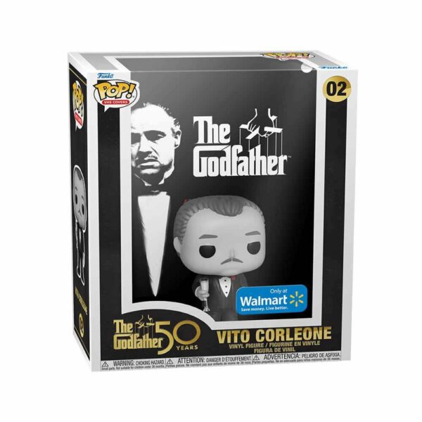 #2 電影 封面 The Godfather教父 50週年 VITO CORLEONE 灰階版 Walmart限定