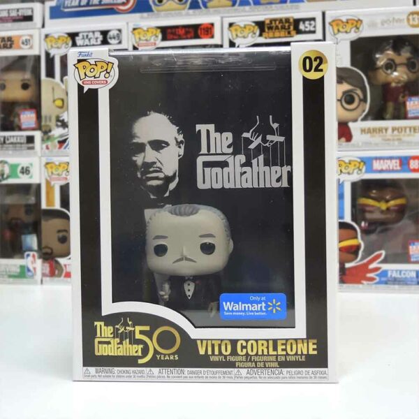 #2 電影 封面 The Godfather教父 50週年 VITO CORLEONE 灰階版 Walmart限定
