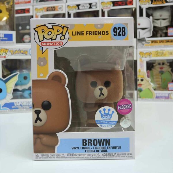 #928 動畫 LINE 熊大 植絨版 FS限定