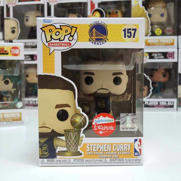 #157 運動NBA 柯瑞 咖哩大神 冠軍杯限定 fugitivetoys