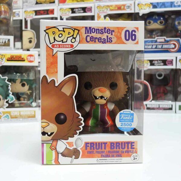 #06.07 AD  MONSTER CEREALS 水果狼FRUIT BRUTE+木乃伊YUMMY MUMMY  Funko shop貼