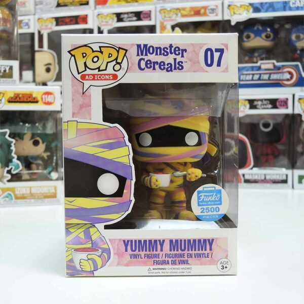 #06.07 AD  MONSTER CEREALS 水果狼FRUIT BRUTE+木乃伊YUMMY MUMMY  Funko shop貼
