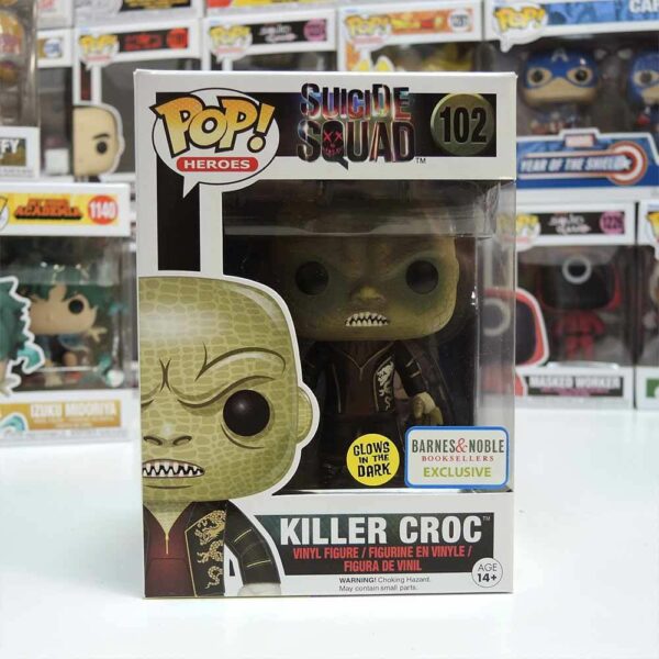 #102 DC 殺手鱷 KILLER CROC  BN 限定 夜光版