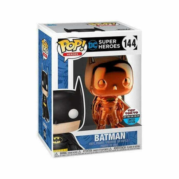 #144 DC 橘色金屬蝙蝠俠BATMAN  2018 NYCC TT展貼