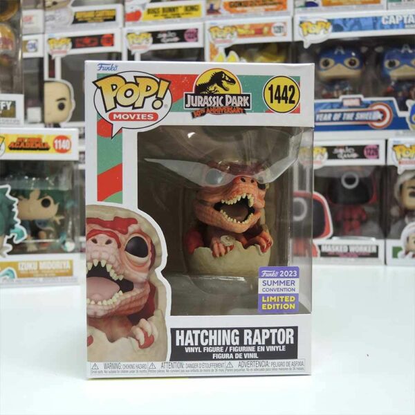#1442 TV HATCHING RAPTOR 恐龍蛋 侏羅紀公園30周念紀念款