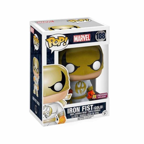 #188 漫威 鐵拳俠 IRON  FIST金色 PX限定