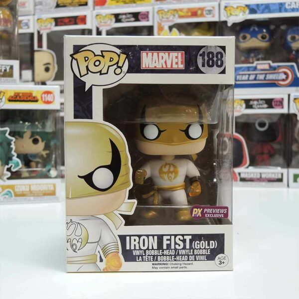 #188 漫威 鐵拳俠 IRON  FIST金色 PX限定