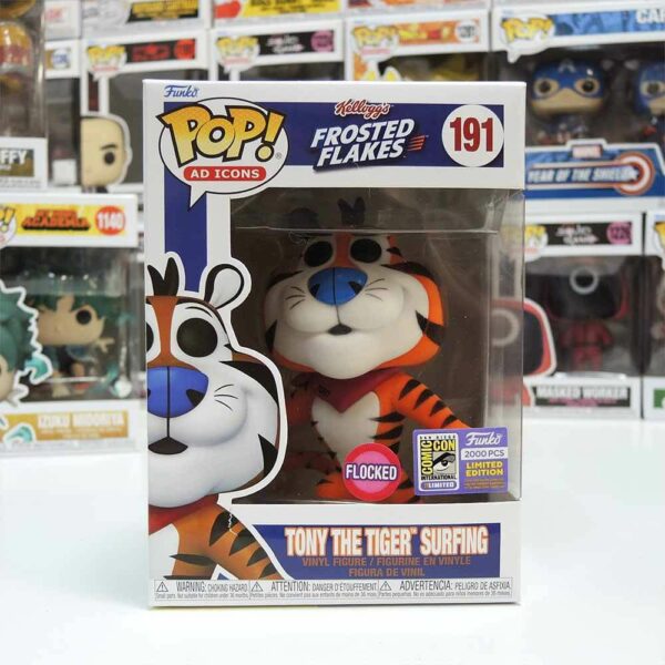 #191 AD 東尼虎衝浪 植絨版  TONY THE TIGER 2023 SDCC 2000隻限定