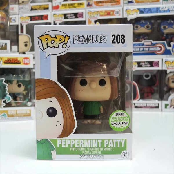#208 動畫 史努比 派伯敏特·佩蒂 PEPPERMINT PATTY  2017 ECCC限定