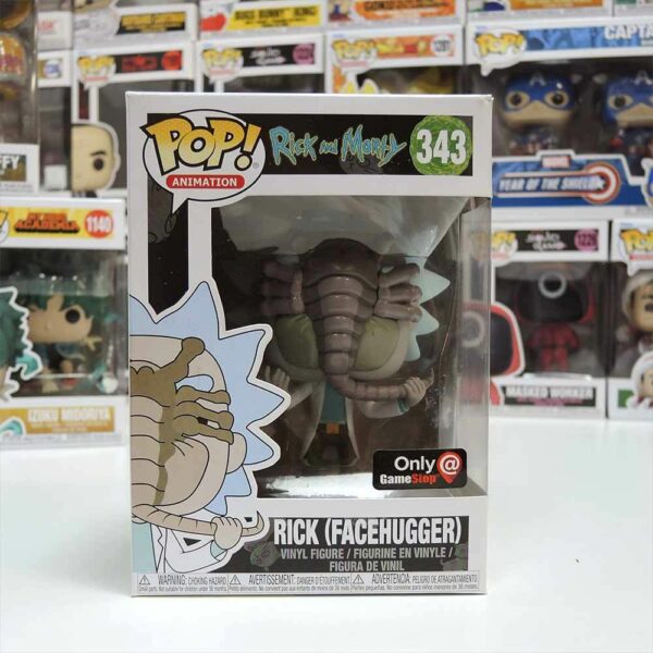 #343 動畫 瑞克和莫蒂 Rick 瑞克FACEHUGGER GS限定
