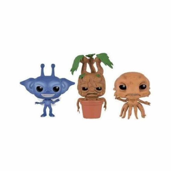 #3PK 電影 哈利波特 精靈 CIORNIH,MANDRAKE & GRINDYLOW