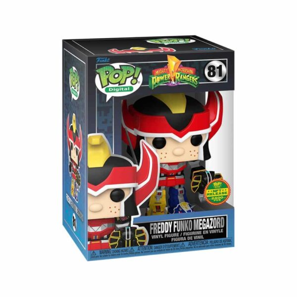 #81 佛萊迪扮金剛戰士 FREDDY FUNKO as MEGAZORD  NFT