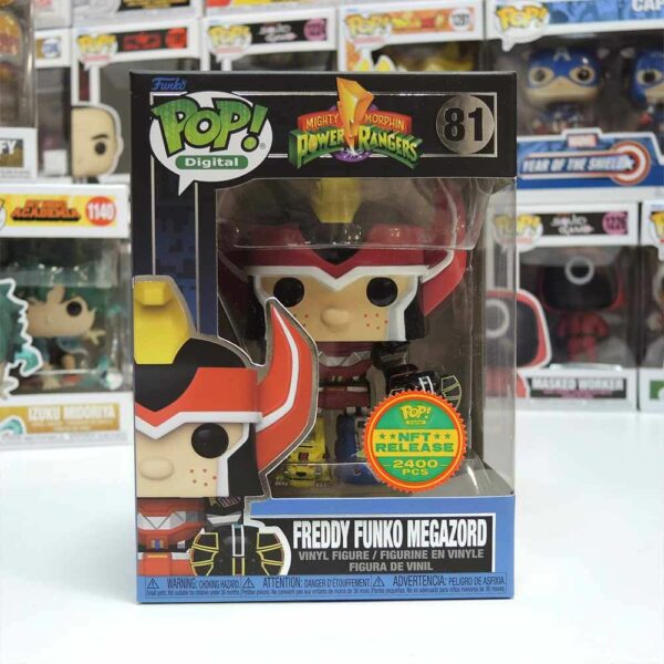 #81 佛萊迪扮金剛戰士 FREDDY FUNKO as MEGAZORD  NFT