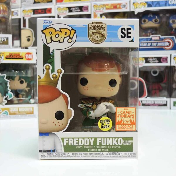 #SE	佛萊迪扮綠戰士 金剛戰士 FREDDY FUNKO as GREEN RANGER  2023 FUNDAYS