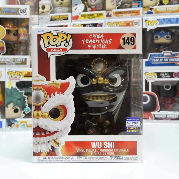 #149 舞獅WU SHI  六吋 黑色限定版 2023 SDCC