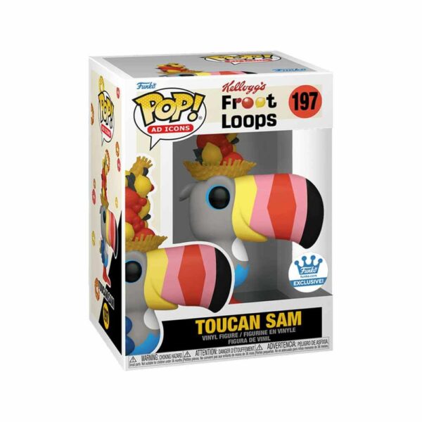 #197 AD 麥片FROOT LOOPS 吉祥物水果大嘴鳥  FS限定 TOUCAN SAM