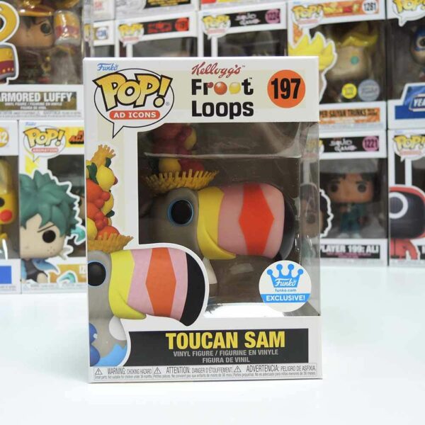 #197 AD 麥片FROOT LOOPS 吉祥物水果大嘴鳥  FS限定 TOUCAN SAM