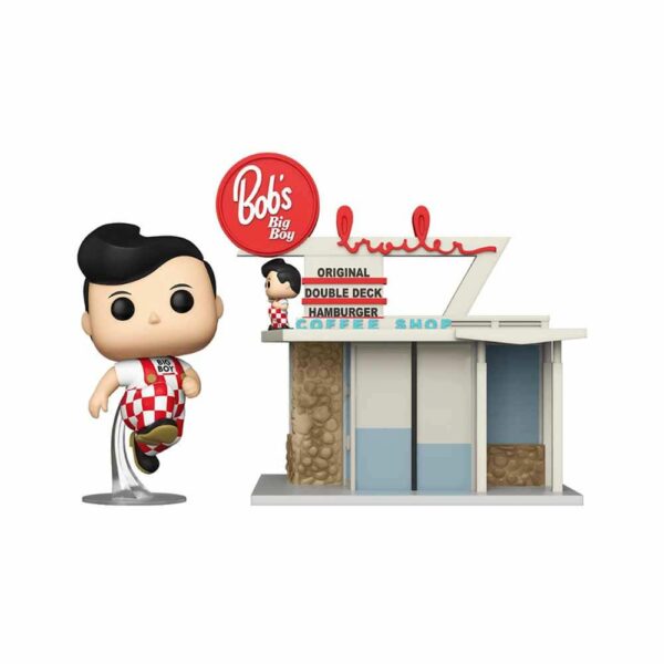 #22	AD 大男孩 漢堡餐廳場景組 BIG BOY WITH RESTAURANT