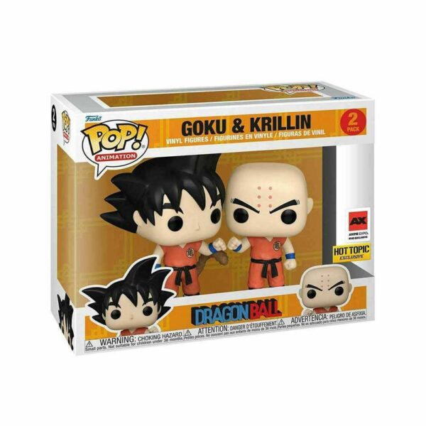 #2PK 動漫 七龍珠 悟空＆克林 GOKU&KRILLIN  HT限定 2023AX 漫畫展限定