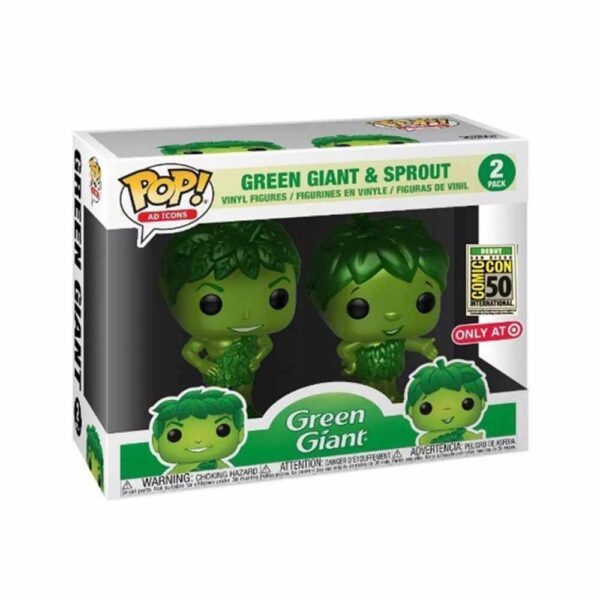 #2PK  AD 綠巨人玉米粒 GREEN GIANT & SPROUT  TA限定  SDCC展貼