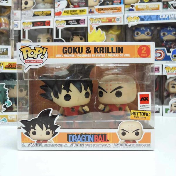 #2PK 動漫 七龍珠 悟空＆克林 GOKU&KRILLIN  HT限定 2023AX 漫畫展限定