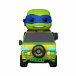 #301 動漫 忍者龜 李奧納多 披薩車TA限定   LEO IN THE TURTLE VAN