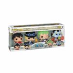 #4PK  航海王ONE PIECE 4PK 夜光版 GS限定 魯夫 薩波 索隆 吉貝爾