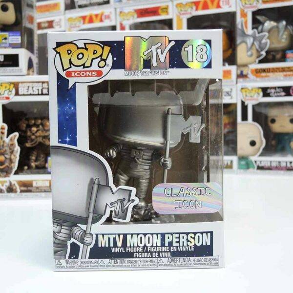#18 AD ICONS MTV 月球人 CLASSIC ICON 限定 MTV MOON PERSON