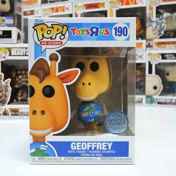 #190 AD ICONS  玩具反斗城  長頸鹿 GEOFFREY