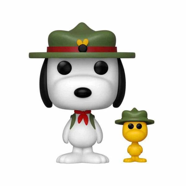 #885 動畫 史努比與胡士托 戴帽子 BEAGLE SCOUT SNOOPY WITH WOODSTOCK