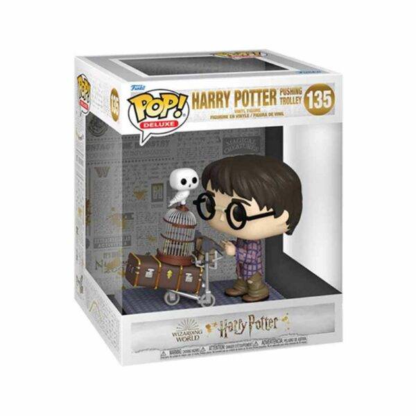 #135 電影 哈利波特 場景 HARRY POTTER PUSHING TROLLEY
