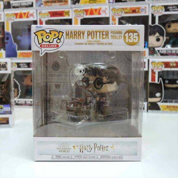 #135 電影 哈利波特 場景 HARRY POTTER PUSHING TROLLEY