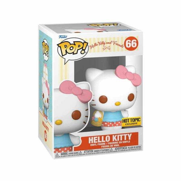 #66 凱蒂貓 拿花籃 HT限定  HELLO KITTY